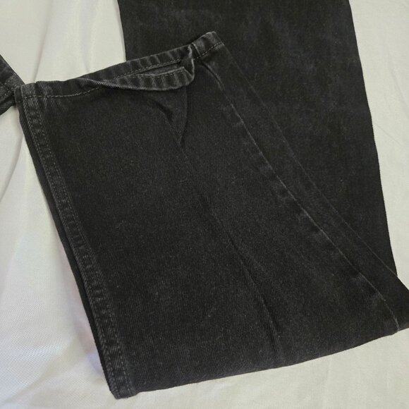 Levis 505 Black Straight Leg Jeans 38 x 34 - Picture 8 of 8